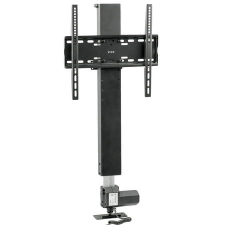 - VIVO Black Compact Motorized Vertical TV Stand Lift for Screens 32