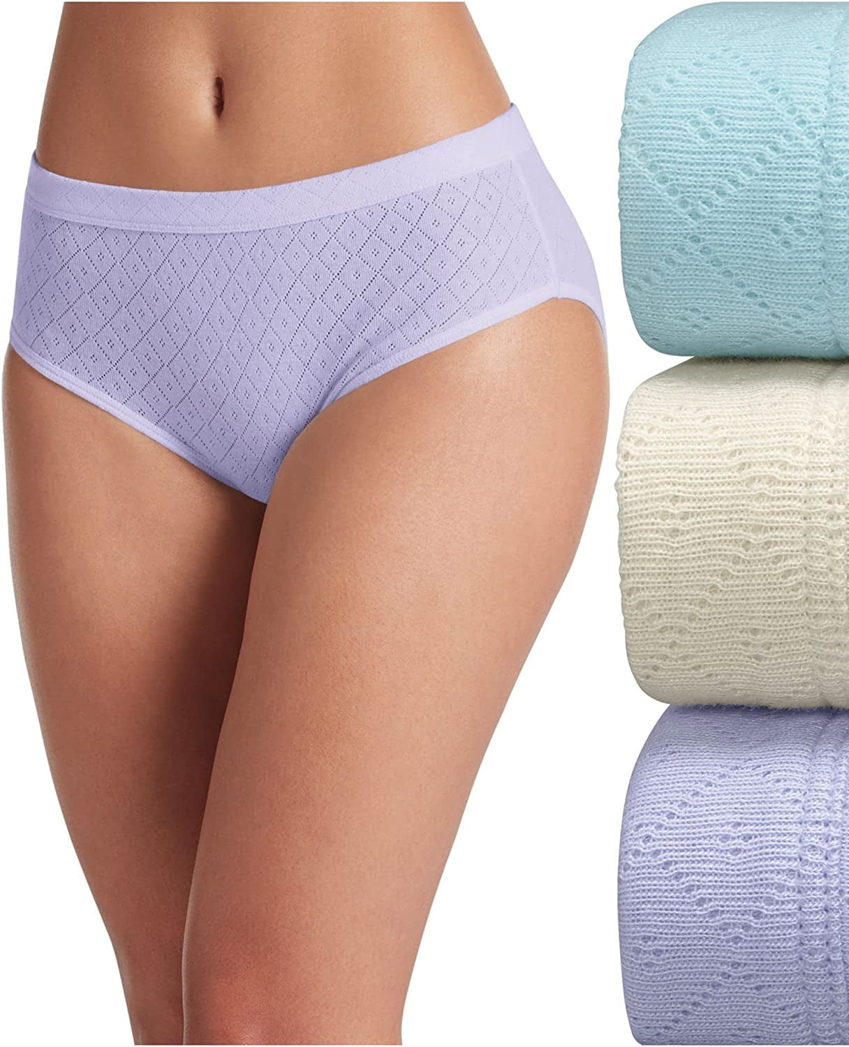 Jockey Women's Underwear Plus Size Elance Hipster - 3 Pack - Walmart.com