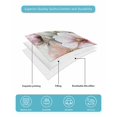 thumbnail image 5 of Quilts Full Size, Pink Spring Floral Soft Comforter Bedding Set for Bed, Vintage Botanical Retro Flowers Lightweight Quilted Bedspread with Pillow Cover(2 Pieces) for All Season, 78x90 Inch, 5 of 6
