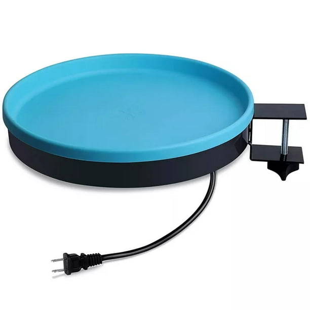 Solar Heated Bird Bath