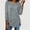 A05-Gray, variant on Zysthvn Casual Women's Sweatshirt Lightweight Pullover Fall Long Sleeve Solid Sweatshirts for Women Loose Fit Crewneck Tops