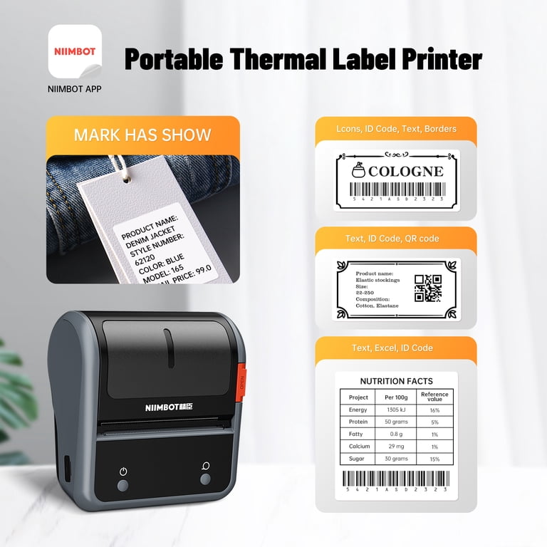 Best Mini Sticker Printer DOLEWA Mini Label Maker Machine With 7 Rolls ...