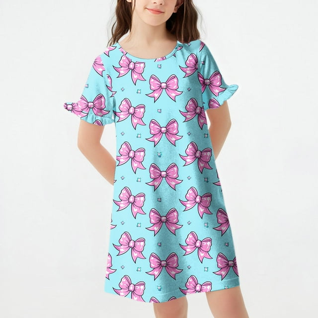 LOVZFMLL Robe d'Été Mignonne Sans Manches pour Tout-Petits Enfants Filles Filles Robe Débardeur de Couleur Unie
