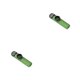 thumbnail image 2 of Sonducket Instrumento de viento de Kazoo Diseño ligero ABS Acompañamiento profesional para principiantes Niños Actuaciones para principiantes Verde 2Conjunto, 2 of 6