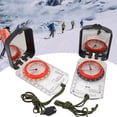 thumbnail image 3 of Luminous Compass with Mirror Multifunctional Waterproof Hiking Climbing Compass, 3 of 7