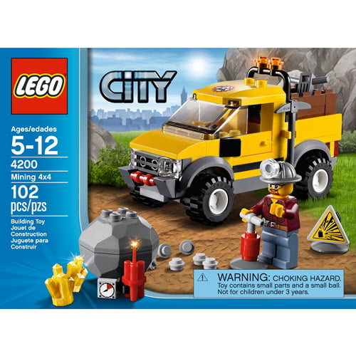Custom PRECUT stickers/sticker suitable for Lego ® 4200 Town mining 4 x 4 2012 