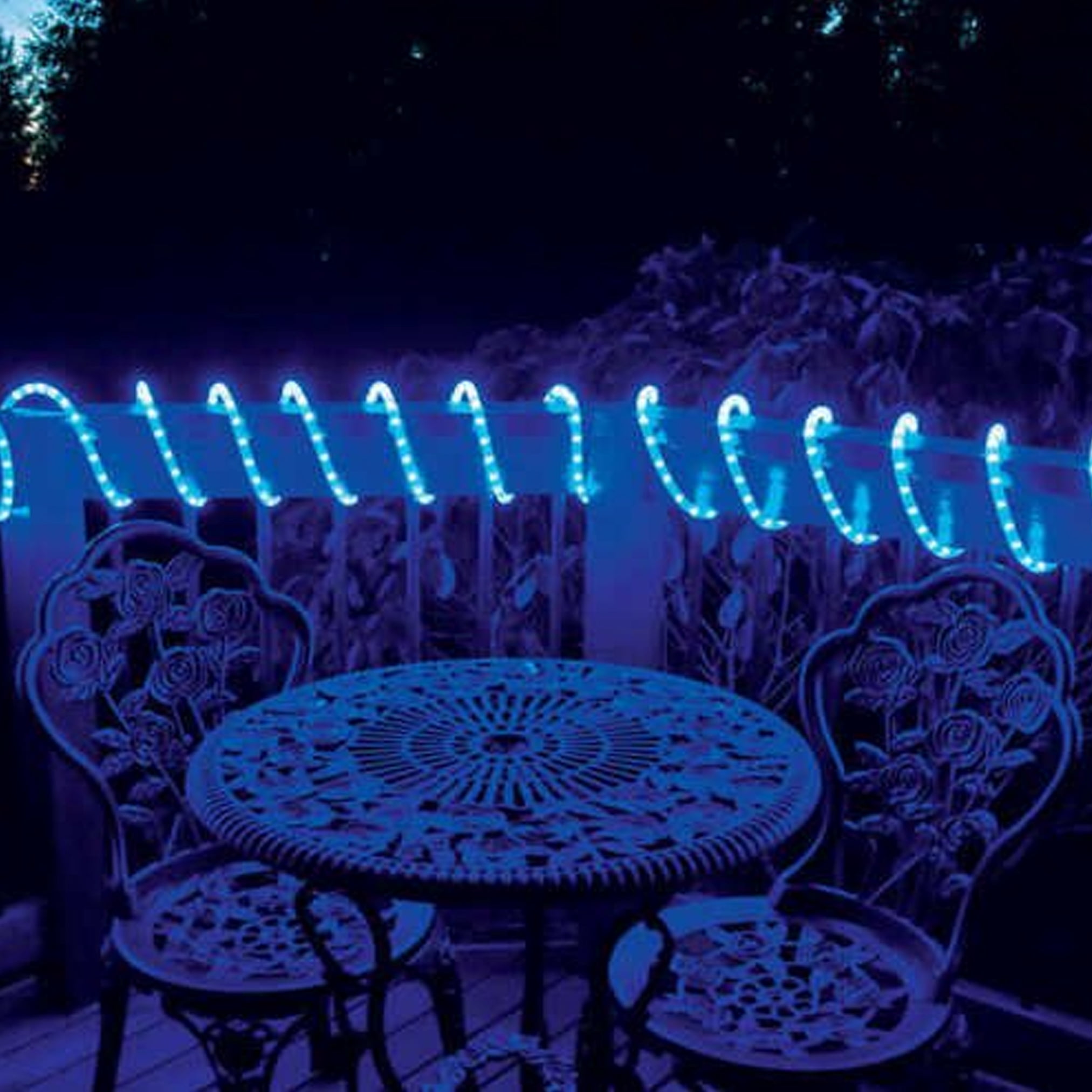 Intertek LED Color Changing 18ft Rope Light with Remote - LED Lighting for Bedroom