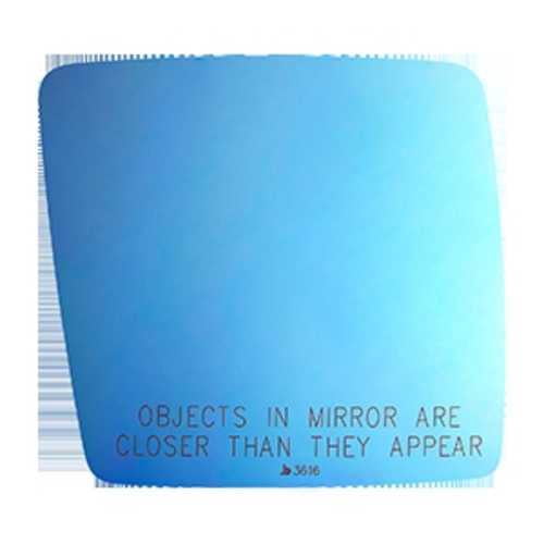 Burco Side View Mirror Replacement Glass - Blue Glass - 3616