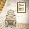 thumbnail image 3 of Meagher, Megan 26x32 Gold Ornate Wood Framed with Double Matting Museum Art Print Titled - Athens, 3 of 4