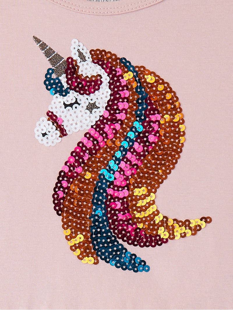 unicorn glitter dress Lola + The Boys Unicorn Dream Sequin Dress, 12