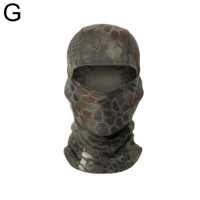 Green Cp Motorcycle Head Cover Outdoor Dustproof Sun Riding Mask Balaclava Hat Summer Tactical Camouflage Mask
