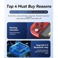 thumbnail image 4 of Controller LED compatible with JoyCon Nintendo Switch Lila_v Lila Lila Purple, 4 of 5