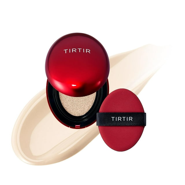 Mascarilla Tirtir de Cushion Foundation, tamaño pequeño, 4,5 ml, color rojo, #13N