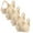 Beige, variant on Women Bras 4PC Front Closure Compression Bras For High Sports Everyday Sport Bras for Women Black L
