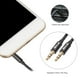 thumbnail image 1 of Cable De Audio Jack De 3,5 Mm Chapado En Oro Estéreo Macho A Macho Cable Auxiliar (1,8 M), 1 of 8