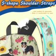 thumbnail image 5 of Border Collie and Australian Shepherd 17" School Backpacks for Teens,Waterproof Oxford Fabric,S-Shape Padded Straps for School,Travel,Hiking,Camping, 5 of 6