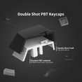 thumbnail image 3 of Teclas PBT de doble disparo de 168 teclas, teclas WOB personalizadas, teclas de teclado con perfil de cereza para interruptores Cherry Gateron MX, teclado para juegos, 3 of 5