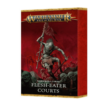 Warhammer Age of Sigmar: Warscroll Cards: Flesh-Eater Courts 4th Edition