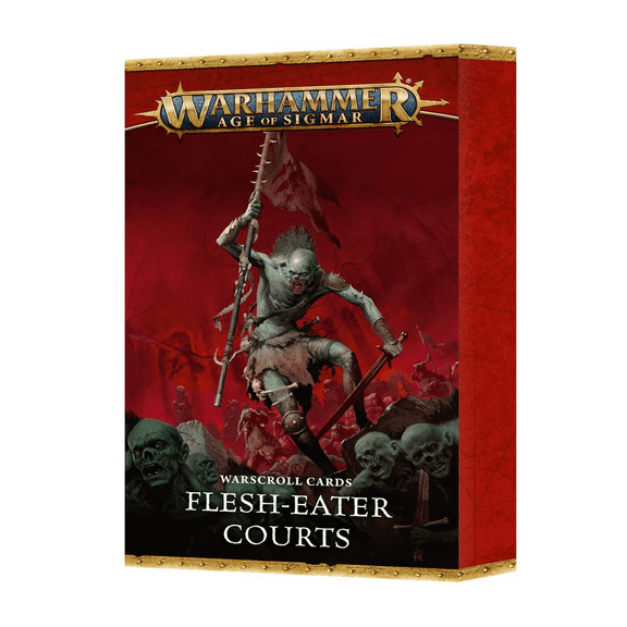 Warhammer Age of Sigmar: Warscroll Cards: Flesh-Eater Courts 4th Edition