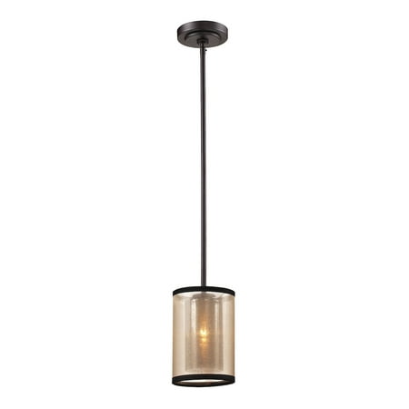 

Elk Home Diffusion 6 Wide 1-Light Mini Pendant - Oil Rubbed Bronze