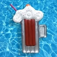 thumbnail image 3 of Swimline Root Beer Mug Float Inflatable Swimming Pool Toy Raft | 90652, 3 of 4