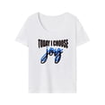 thumbnail image 4 of Camiseta para mujer Camiseta básica Ropa deportiva Camisa suave con cuello redondo para mochilero en la calle SG, 4 of 8