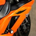thumbnail image 4 of WHAMVOX 1 Pair Front Winglets for Motorbike Black Plastic Decorative Spoiler Wing Enhance Air Intake Efficiency, 4 of 8