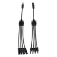 thumbnail image 2 of 2 Pcs IP67 PV Connector 1000V Solar Y Connector Extra Long Solar Panel Parallel Connector Solar Cable Plug Tool Kit, 2 of 8