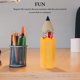 thumbnail image 1 of BESTYASH Organizador De Escritorio En De Lápiz Amarillo Para Oficina Con Tapa Para Bolígrafos Y Brochas, 1 of 7