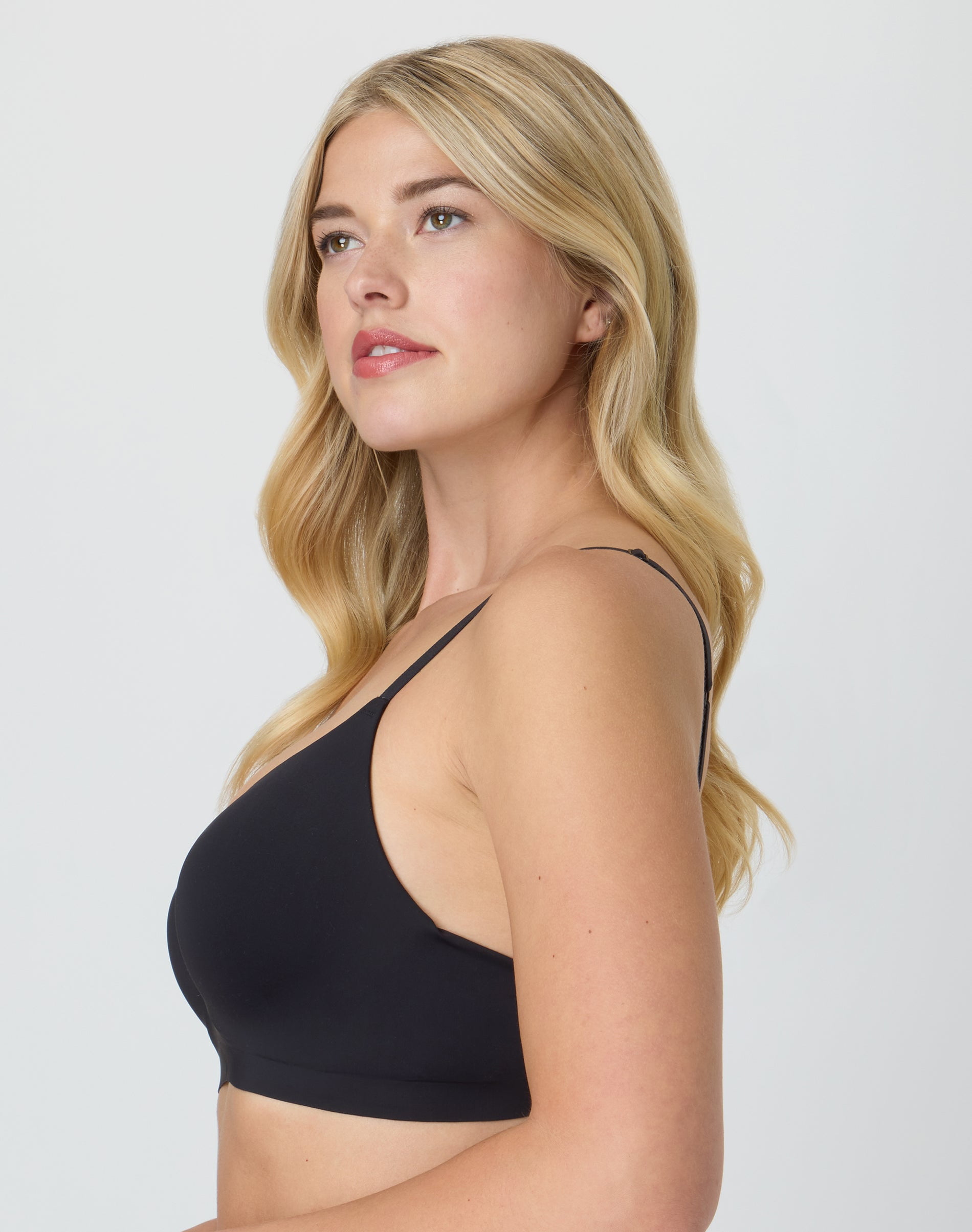 Maidenform Barely There Underwire T-Shirt Bra Open Neckline Convertible Straps Women's DM2321