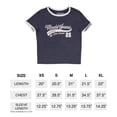 thumbnail image 5 of MUDD Acid Wash Ringer Graphic T-Shirt for Women, Sizes S-XL, 5 of 5