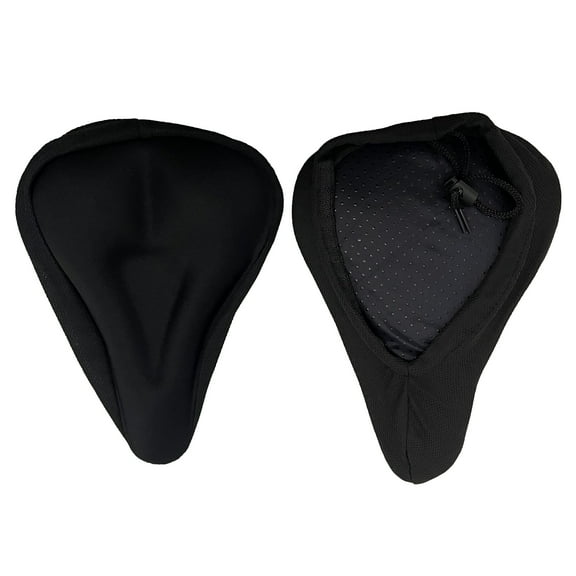 Exercise Bike Seat Cushion Bicycle Anti-slip Sponge Seat Cover Bike Saddle Seat Cover 2pcs