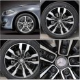 thumbnail image 4 of Set Of 4 Hub Caps Compatible With Mercedes Benz 75mm - Blue, 4 of 5