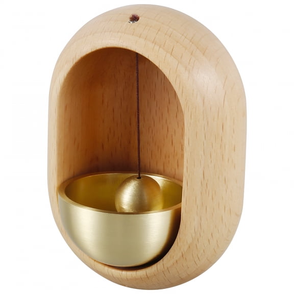 GJX Shopkeepers Bell for Door Opening,Magnetic Attached Doorbell,Door Open Chime,Brown
