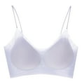 thumbnail image 1 of Brasier Ropa Interior sin Costuras para Mujer con Seda de Hielo Fresca para Un Pequeño Push up Especial, Transpirable y Fino Sujetador Retráctil. Grande, 1 of 3