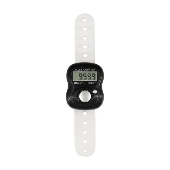 Finger Counter, Manual Finger Digital Hand Tally Counter, Portable Lap Counter, Resettable Counters Clickers for Row, Knitting, People, Lap, Coaching, Golf