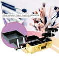 thumbnail image 2 of Train Makeup Case Organizer Cosmetic Storage Makeup Box with 6 Extendable Trays Locks and Keys by Ver Beauty-VP00247, 2 of 6