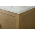 thumbnail image 4 of Vanity Art 60” Single Sink Bathroom Vanity Cabinet with Engineered Marble Countertop, 4 of 13