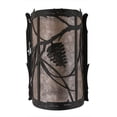 thumbnail image 4 of Meyda Tiffany 177971 Whispering Pines Left 2 Light 13" Tall Wall Sconce - Satin Black, 4 of 5