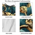 thumbnail image 4 of luoweisi Men's Beach Shorts Quick Dry Swim Trunks with Mesh Lining Sea Turtle L, 4 of 5