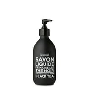Compagnie de Provence Savon de Marseille Liquid Soap - Black Tea - 10 Fl Oz Glass Pump Bottle