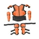 thumbnail image 3 of Armadura de motocicleta para niños, equipo para motocross, protector de espalda y pecho transpirable Naranja, 3 of 9