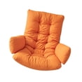 thumbnail image 4 of Cojín para silla colgante bohemia, cojín para muebles de patio, para exteriores e interiores. Naranja, 4 of 8