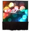 "Elite Screens T170UWS1-D Tripod Stage Series 1:1, 170"" Diagonal (120"" x 120"") Projector Screen with Black Casing"