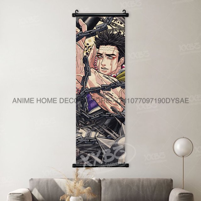 Demon Slayer Anime Canvas and PVC Wall Art Scrolls for Home Decor Various Sizes