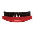 thumbnail image 3 of Diane Prestige 100% Medium Boar Curved Military Wave Hair Brush, Red, 3 of 4