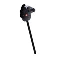 thumbnail image 1 of Stick Hobby Horse Riding Toy, Stick Horse Plush Handcrafted Hobby Horse on A Stick , 27.56inch 2 Sound Effect Plush Horse Stick Toy with  Neighing Sounds, 1 of 7