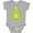 AC-Heather Grey, variant on Inktastic Frog Prince Boys or Girls Baby Bodysuit