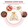 thumbnail image 3 of GOOHOCHY 100 bolsas de regalo con cordón, bolsas de organza, bolsas de dulces para bodas, bolsas de joyería, 3 of 8