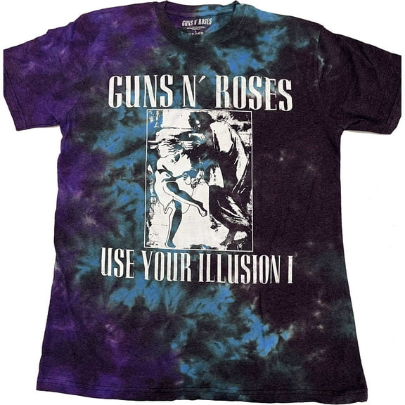 Guns N' Roses Unisex T-Shirt Use Your Illusion Monochrome (Wash Collection) (Small)